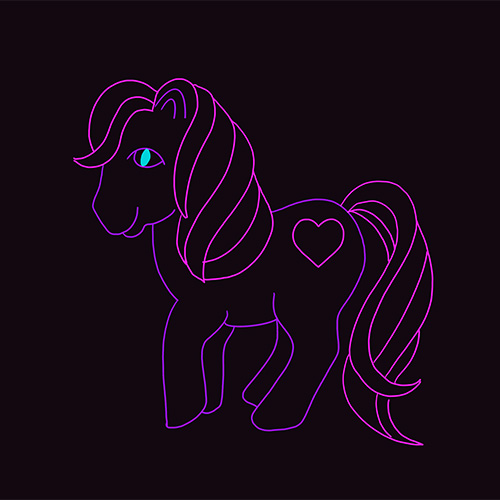 Memory Lane Christmas Light Drive Through Park in Rantoul, KS.